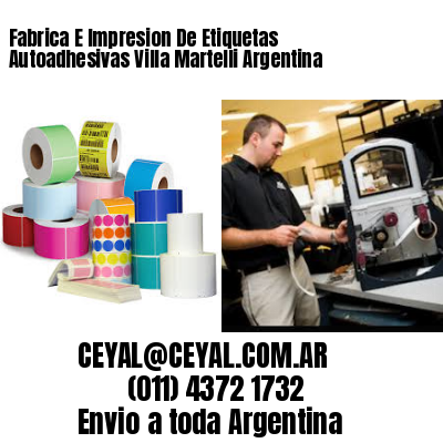 Fabrica E Impresion De Etiquetas Autoadhesivas Villa Martelli Argentina