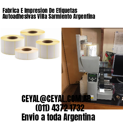 Fabrica E Impresion De Etiquetas Autoadhesivas Villa Sarmiento Argentina