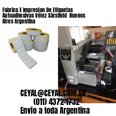 Fabrica E Impresion De Etiquetas Autoadhesivas Vélez Sársfield  Buenos Aires Argentina