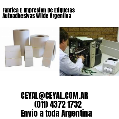 Fabrica E Impresion De Etiquetas Autoadhesivas Wilde Argentina