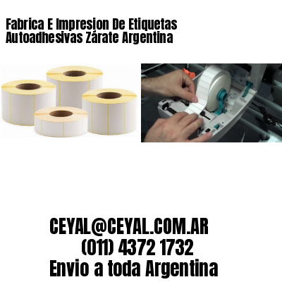 Fabrica E Impresion De Etiquetas Autoadhesivas Zárate Argentina