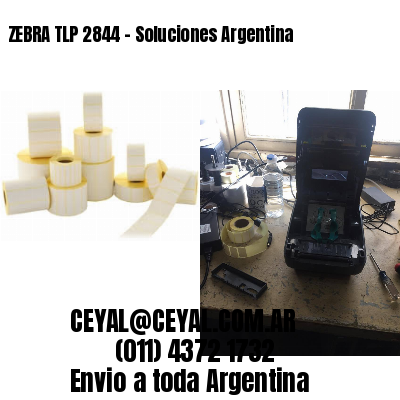 ZEBRA TLP 2844 – Soluciones Argentina