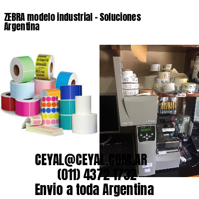 ZEBRA modelo industrial – Soluciones Argentina
