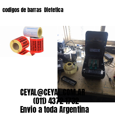 codigos de barras 	Dietetica