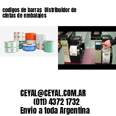 codigos de barras 	Distribuidor de cintas de embalajes