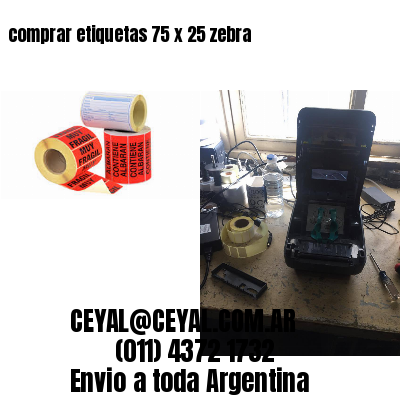 comprar etiquetas 75 x 25 zebra
