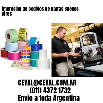 impresion de codigos de barras Buenos Aires