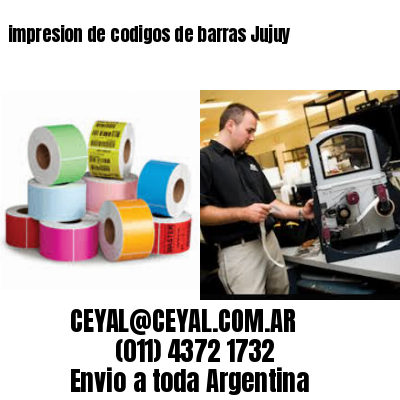 impresion de codigos de barras Jujuy