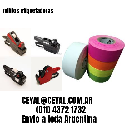 rollitos etiquetadoras