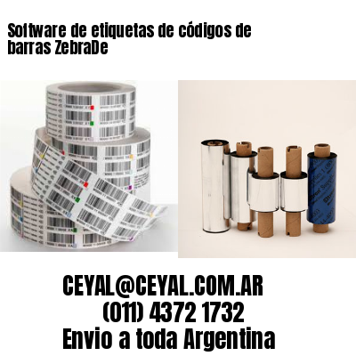 Software de etiquetas de códigos de barras ZebraDe
