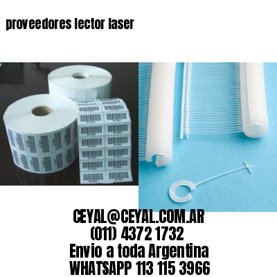 proveedores lector laser