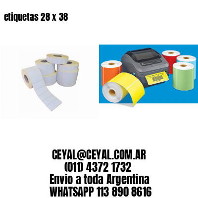 etiquetas 28 x 38