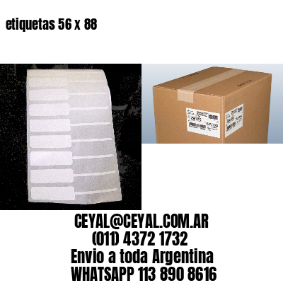 etiquetas 56 x 88