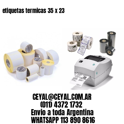 etiquetas termicas 35 x 23