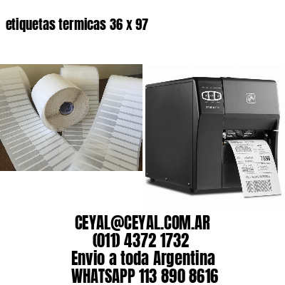 etiquetas termicas 36 x 97