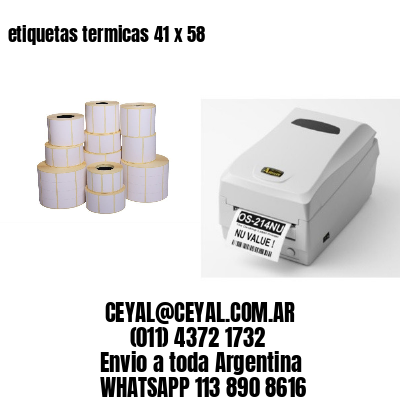 etiquetas termicas 41 x 58