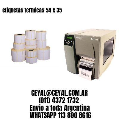 etiquetas termicas 54 x 35