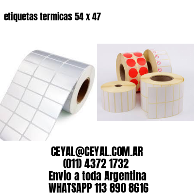 etiquetas termicas 54 x 47