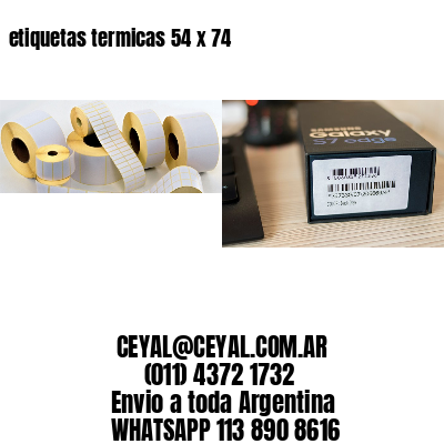 etiquetas termicas 54 x 74