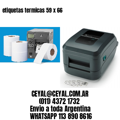 etiquetas termicas 59 x 66