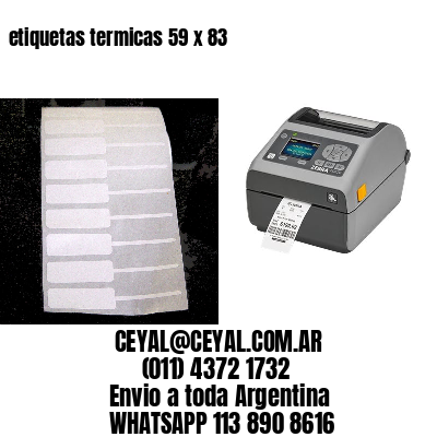 etiquetas termicas 59 x 83