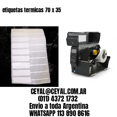 etiquetas termicas 70 x 35