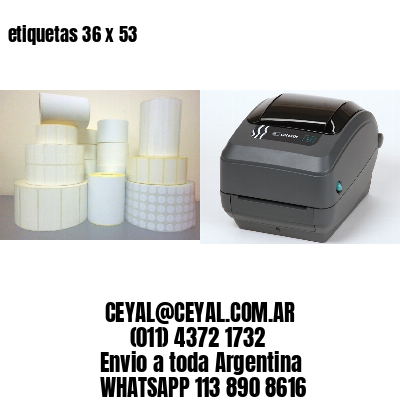 etiquetas 36 x 53