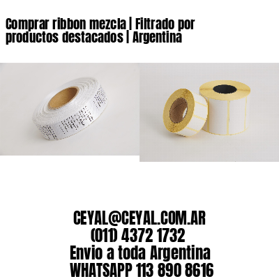 Comprar ribbon mezcla | Filtrado por productos destacados | Argentina