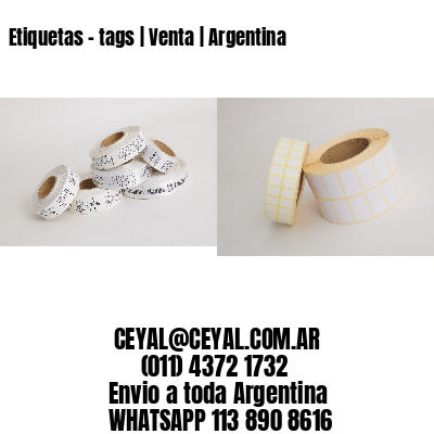 Etiquetas – tags | Venta | Argentina