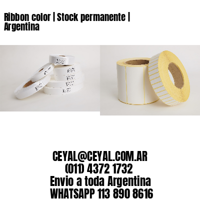 Ribbon color | Stock permanente | Argentina