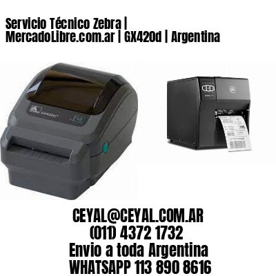 Servicio Técnico Zebra | MercadoLibre.com.ar | GX420d | Argentina