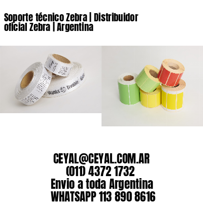 Soporte técnico Zebra | Distribuidor oficial Zebra | Argentina