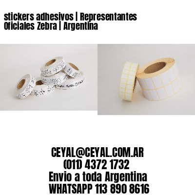 stickers adhesivos | Representantes Oficiales Zebra | Argentina
