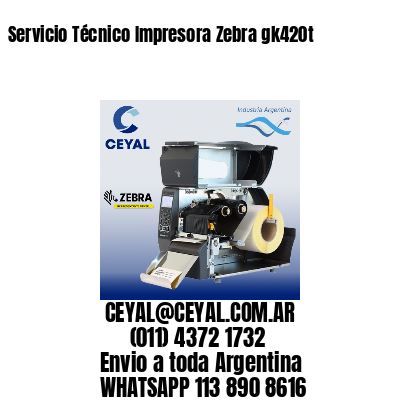 Servicio Técnico Impresora Zebra gk420t