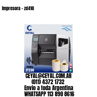 impresora - zd410
