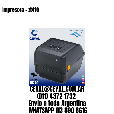 impresora - zt410
