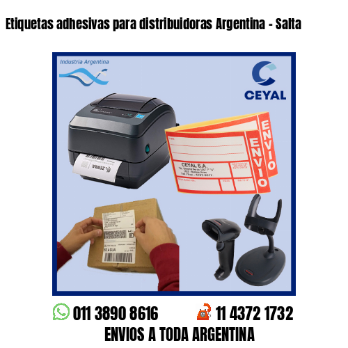 Etiquetas adhesivas para distribuidoras Argentina – Salta