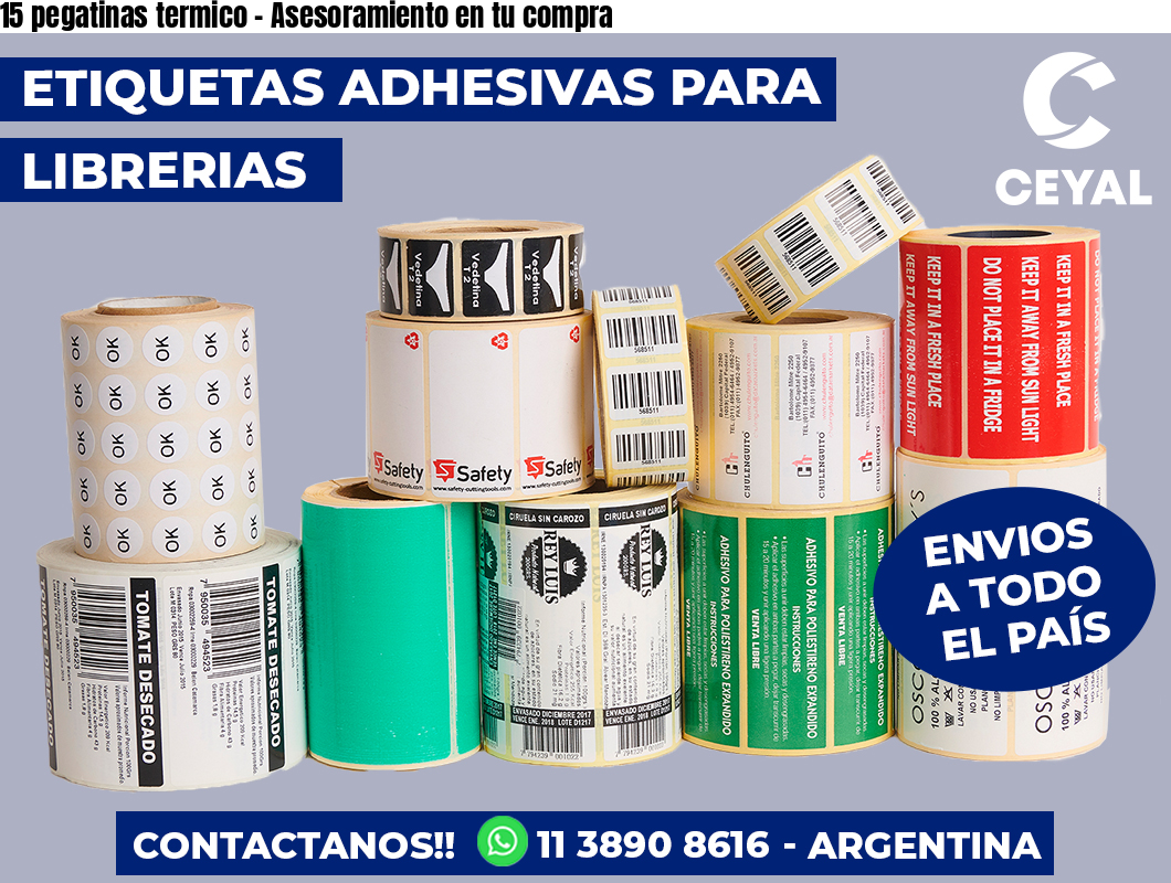 15 pegatinas termico – Asesoramiento en tu compra