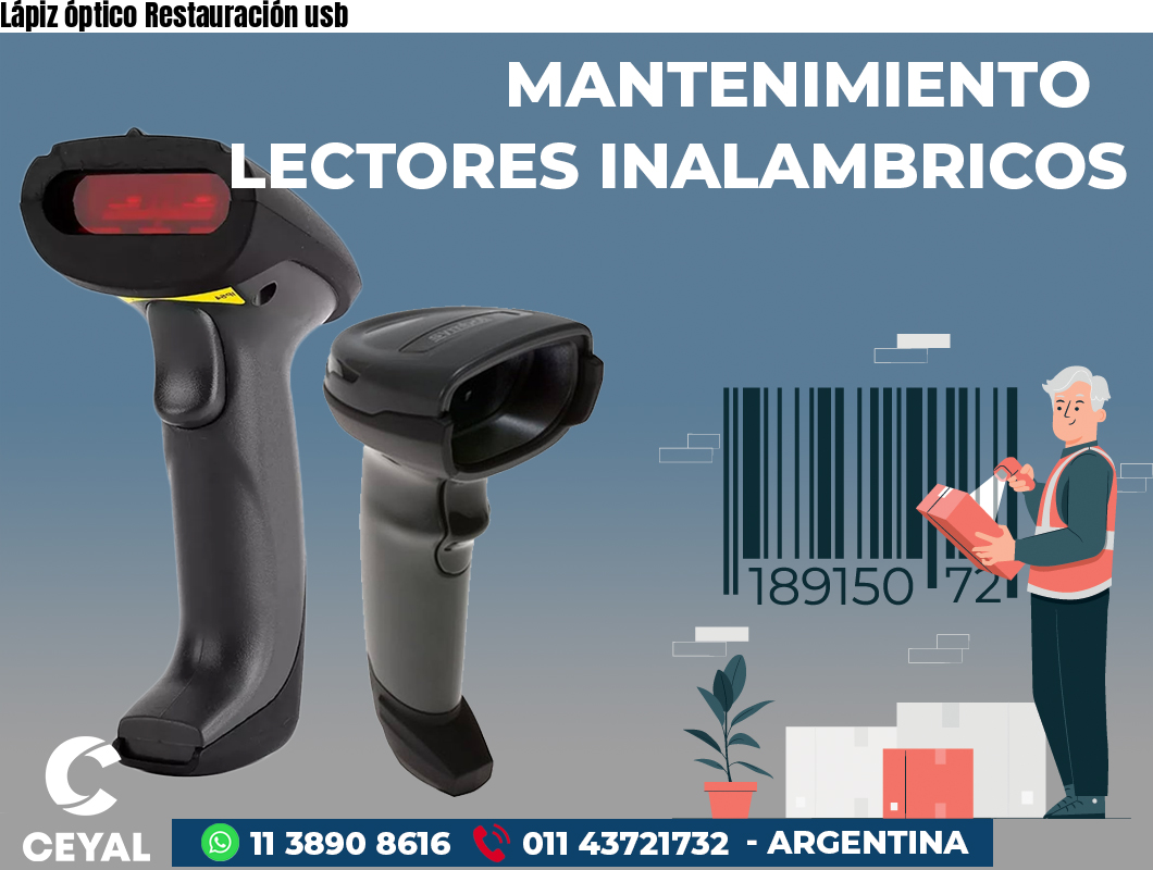 Lápiz óptico Restauración usb