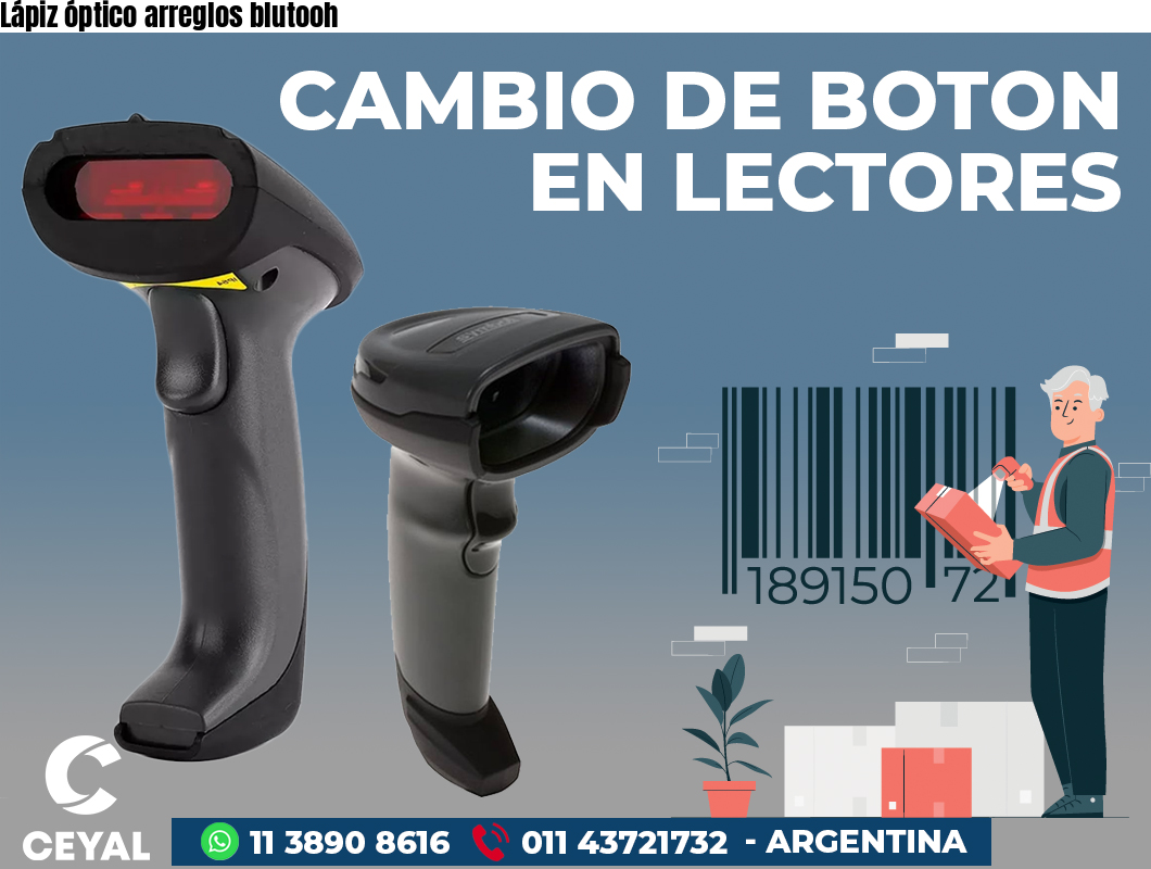 Lápiz óptico arreglos blutooh