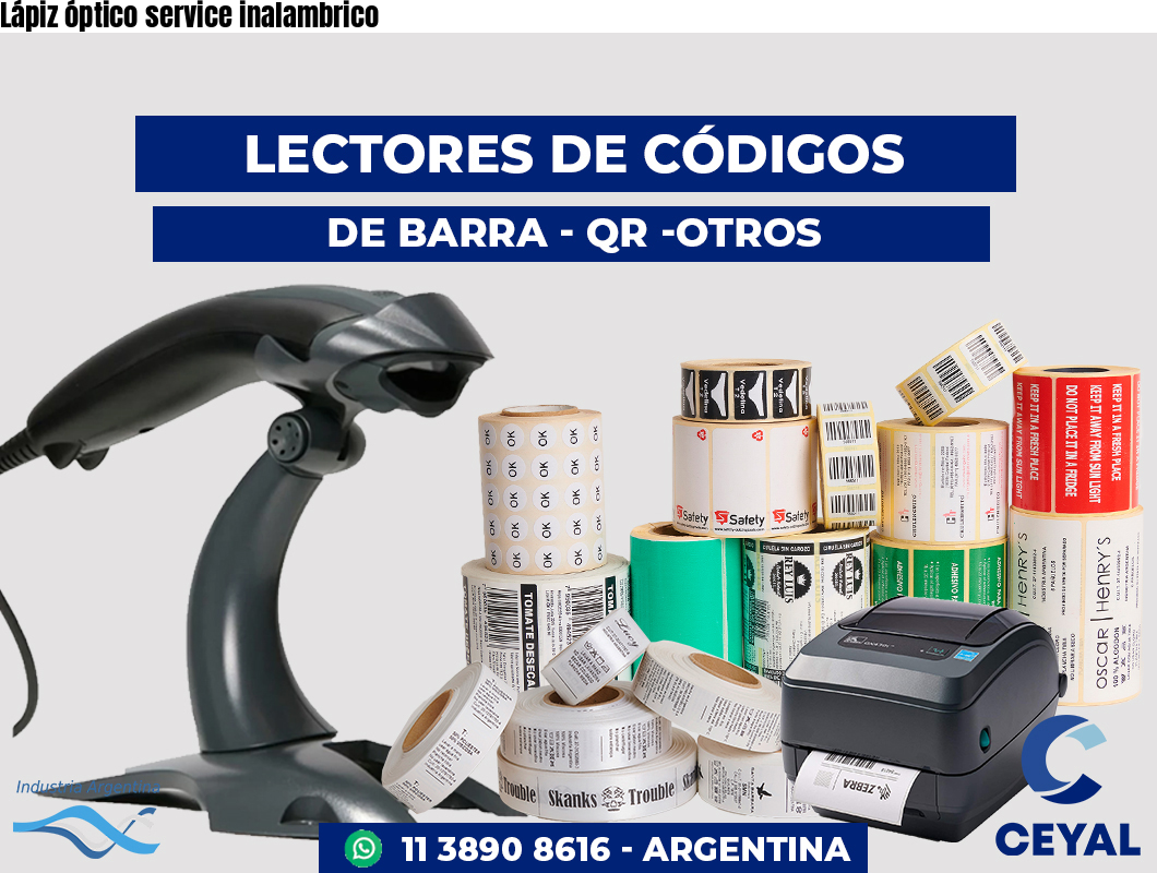 Lápiz óptico service inalambrico