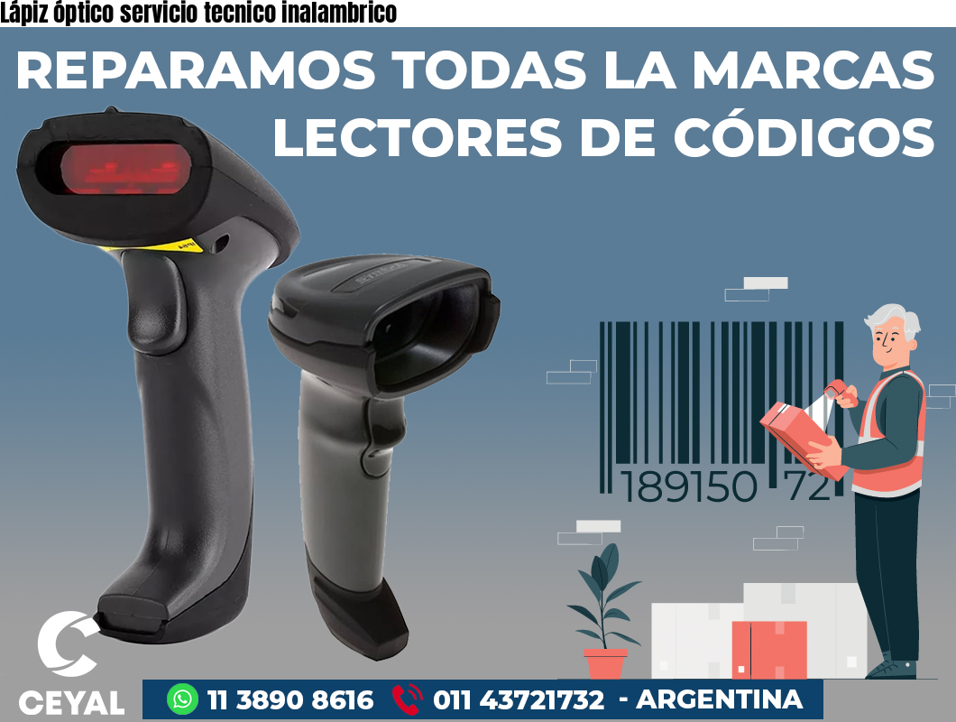 Lápiz óptico servicio tecnico inalambrico