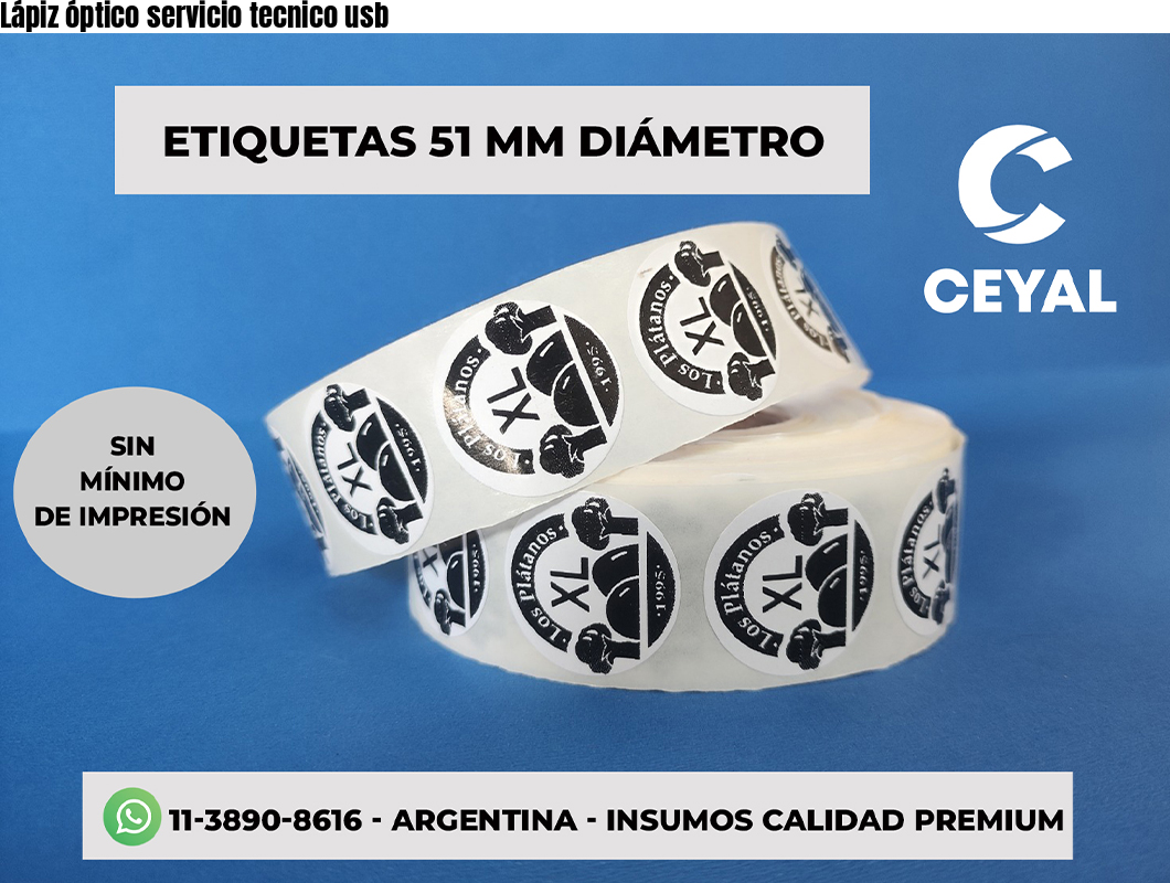 Lápiz óptico servicio tecnico usb