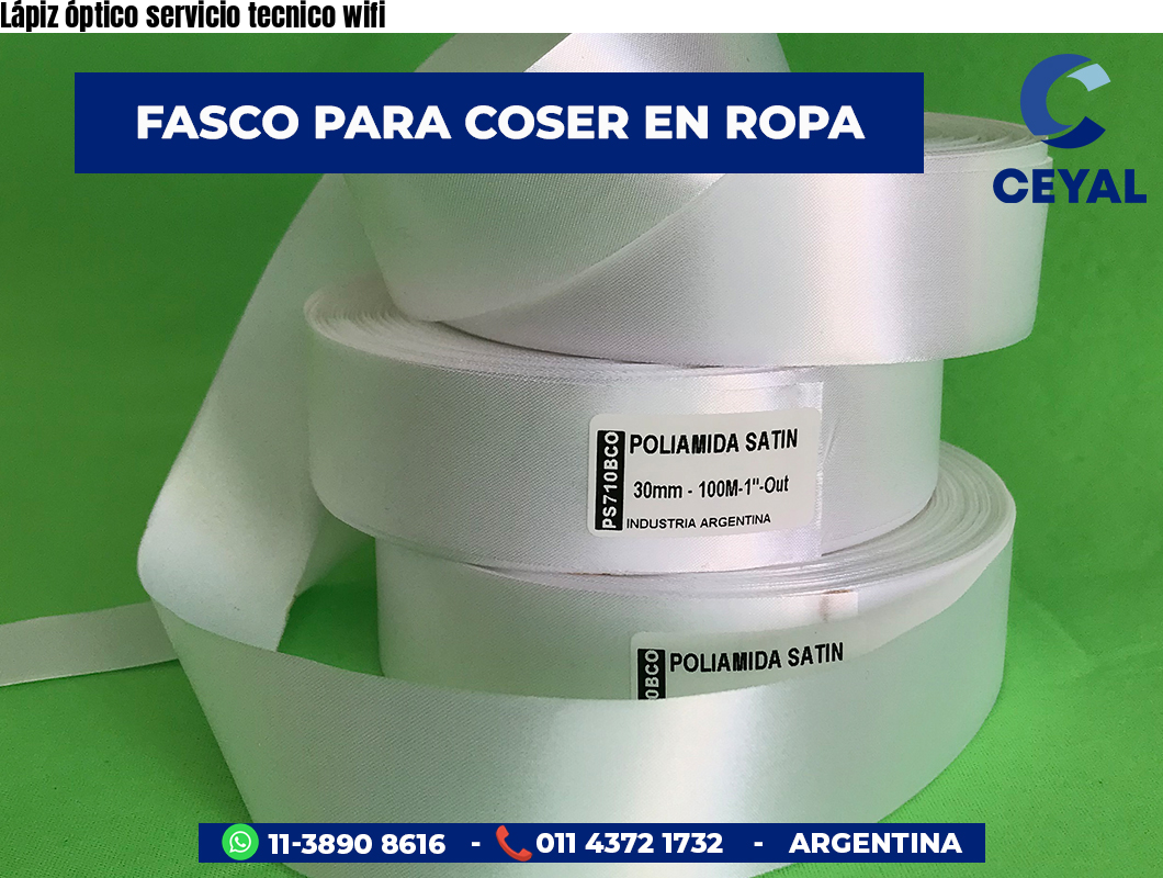 Lápiz óptico servicio tecnico wifi