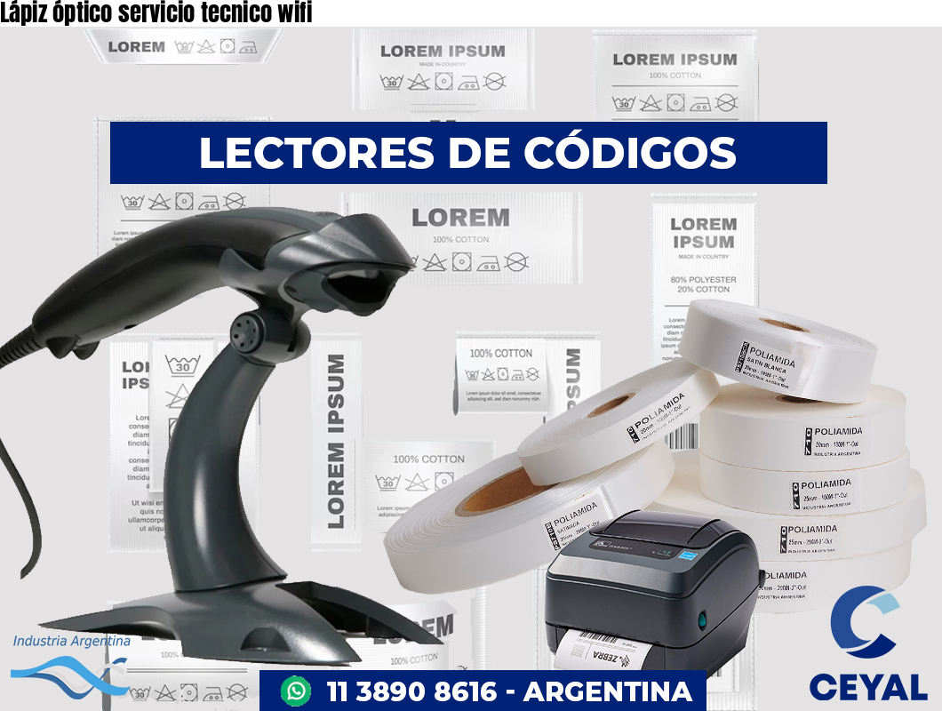 Lápiz óptico servicio tecnico wifi