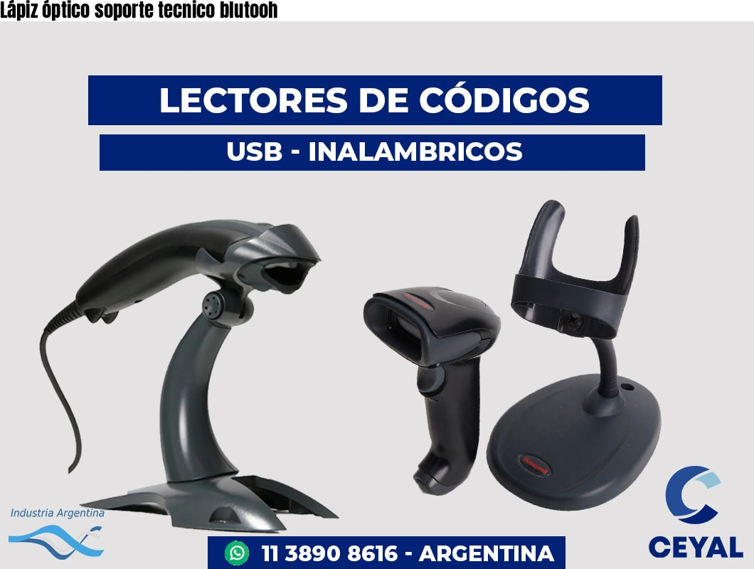Lápiz óptico soporte tecnico blutooh