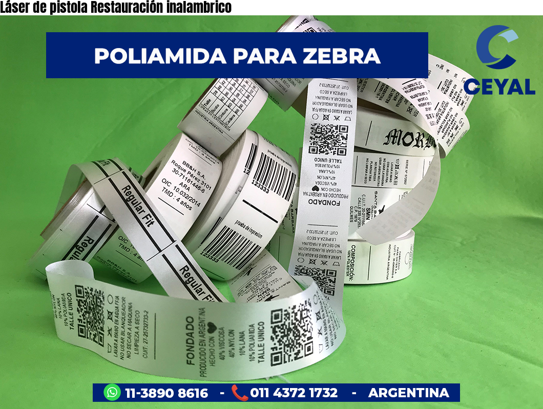 Láser de pistola Restauración inalambrico