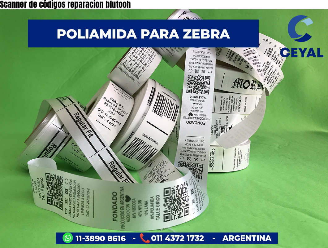 Scanner de códigos reparacion blutooh
