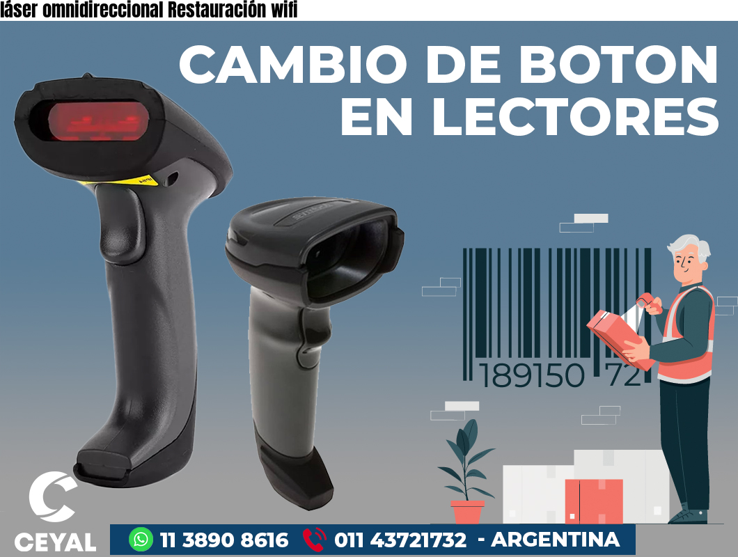 láser omnidireccional Restauración wifi