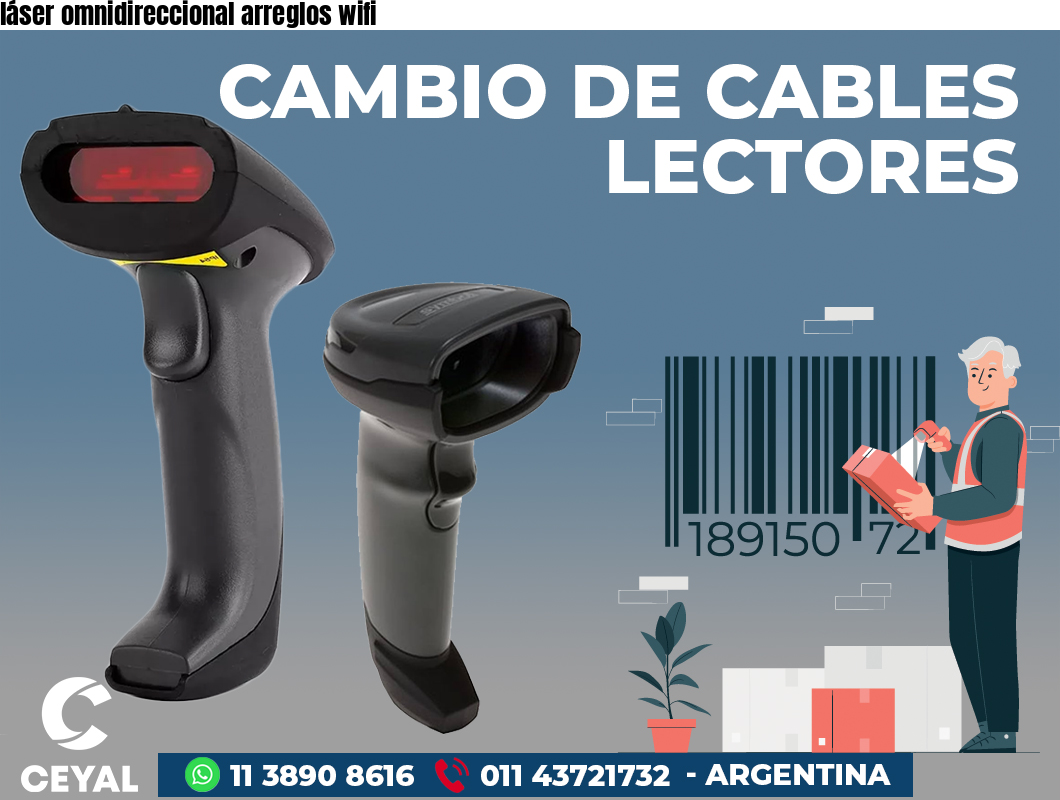 láser omnidireccional arreglos wifi
